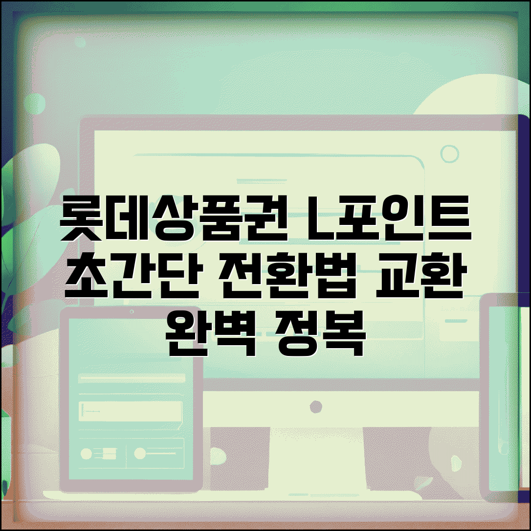 롯데 상품권 L포인트 전환 | 롯데상품권 포인트 교환 완벽가이드