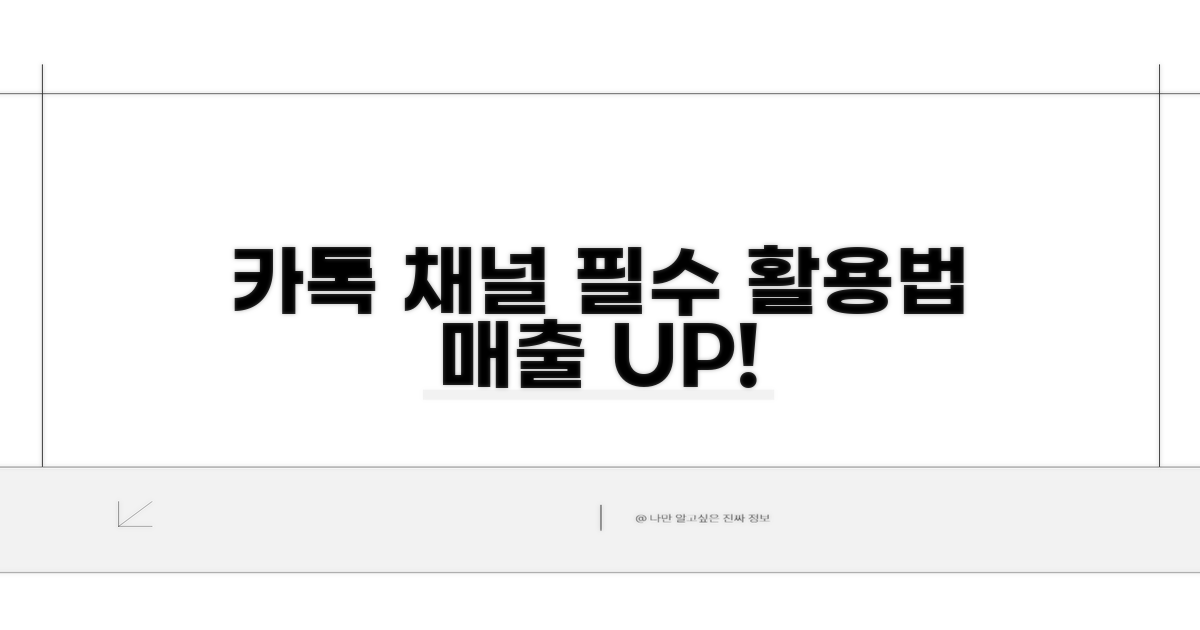 카카오톡 채널 활용 팁
