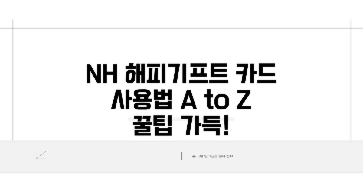 NH 해피기프트카드 사용법