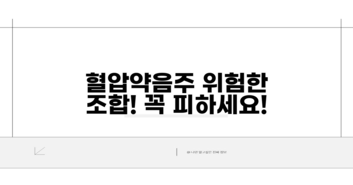 혈압약 복용 중 음주, 왜 주의해야 할까?
