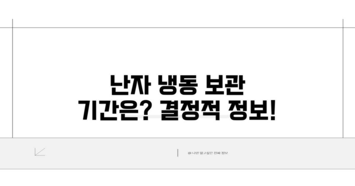 난자 냉동 보관 가능 기간은?
