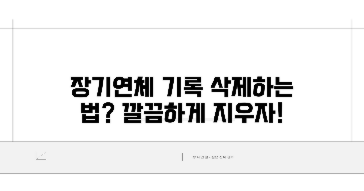 장기연체 기록, 삭제 방법은?