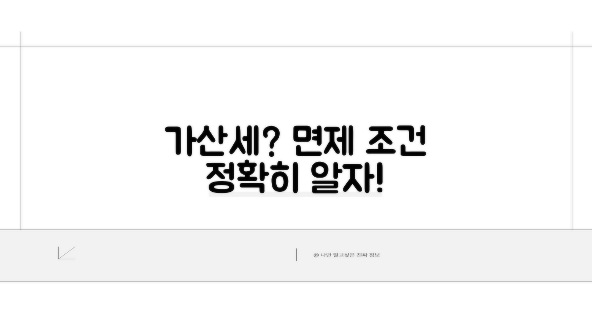 가산세 부과 기준과 면제 조건