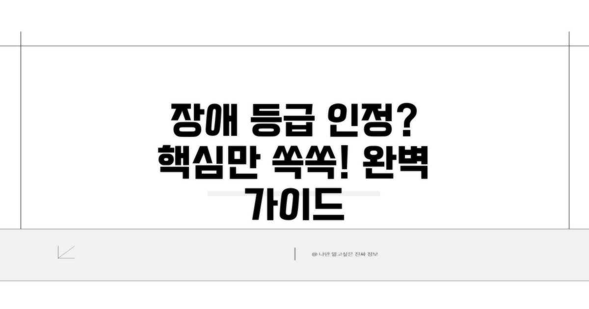 장해등급 인정받는 방법 완벽 가이드