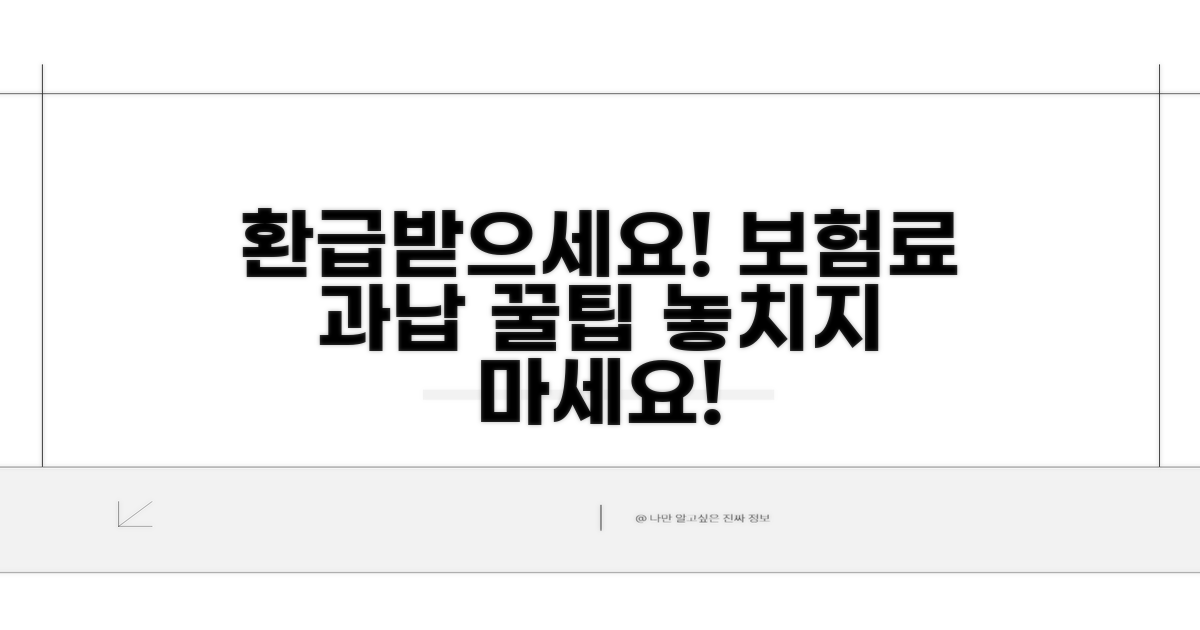 과납 보험료 환급 상세 안내