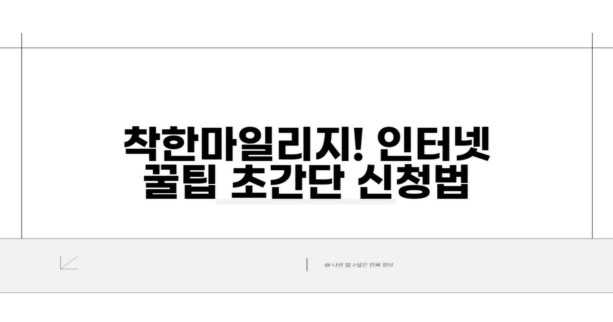 착한마일리지 인터넷 신청 방법