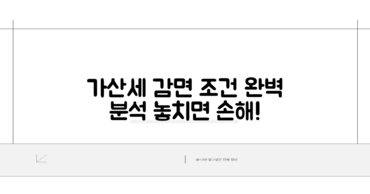 가산세 감면 조건 완전 분석