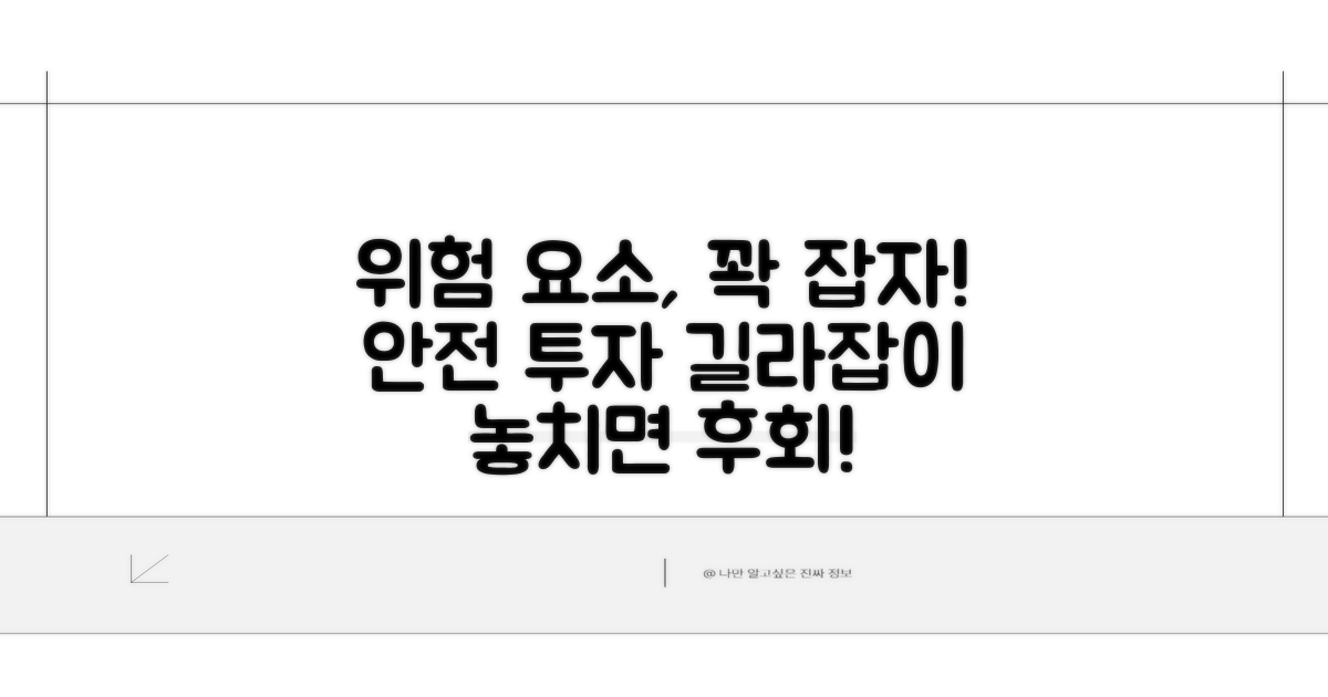 안전한 투자자를 위한 위험 요소