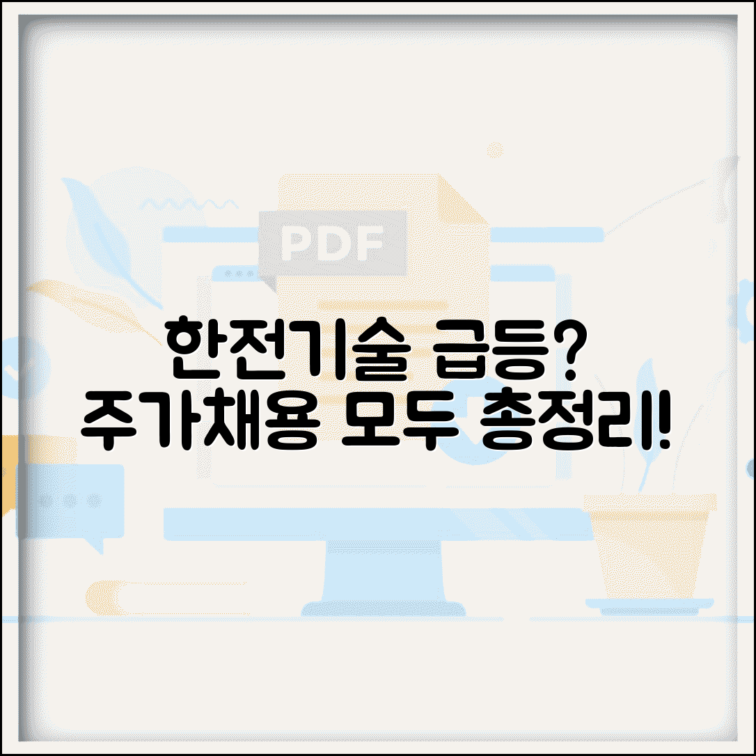 한전기술 채용 정보 주가 현황 및 회사 정보 총정리