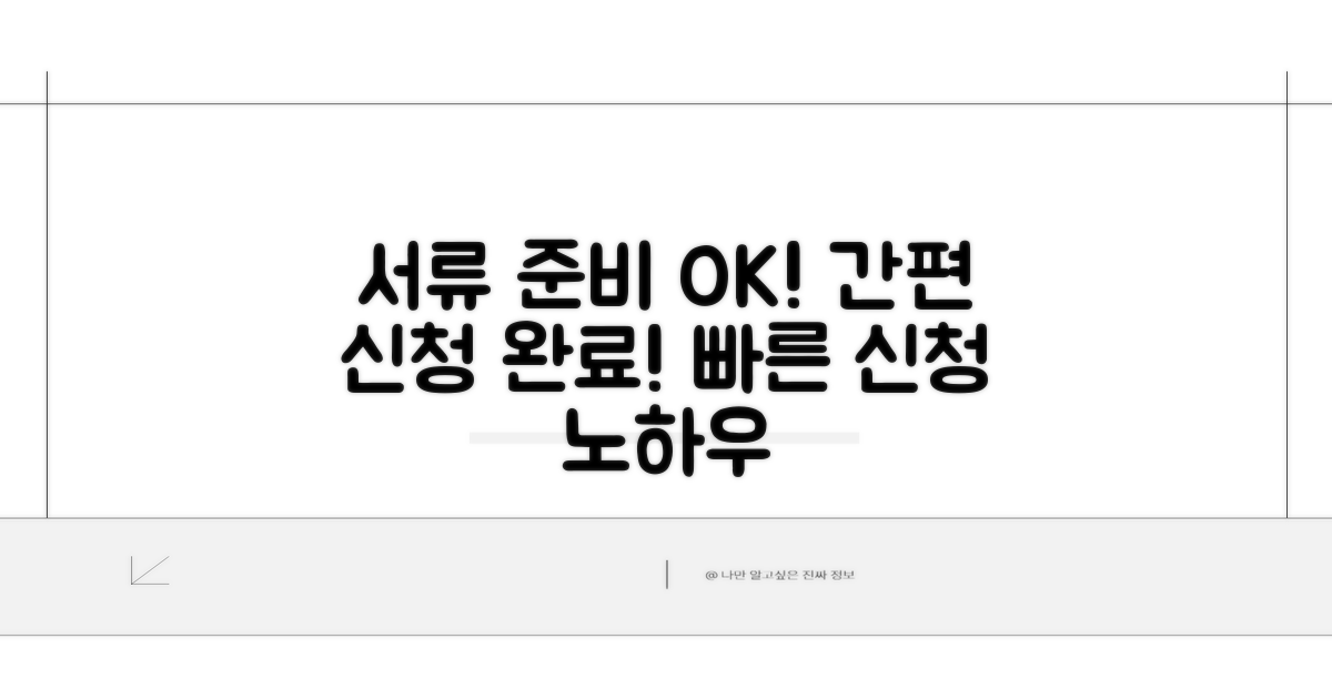 필요 서류 준비와 간편 신청 방법