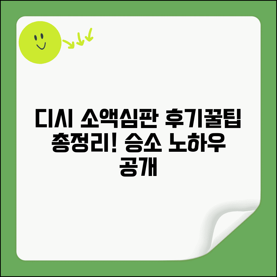 디시 소액심판 후기 경험담과 갤러리 정보 총정리