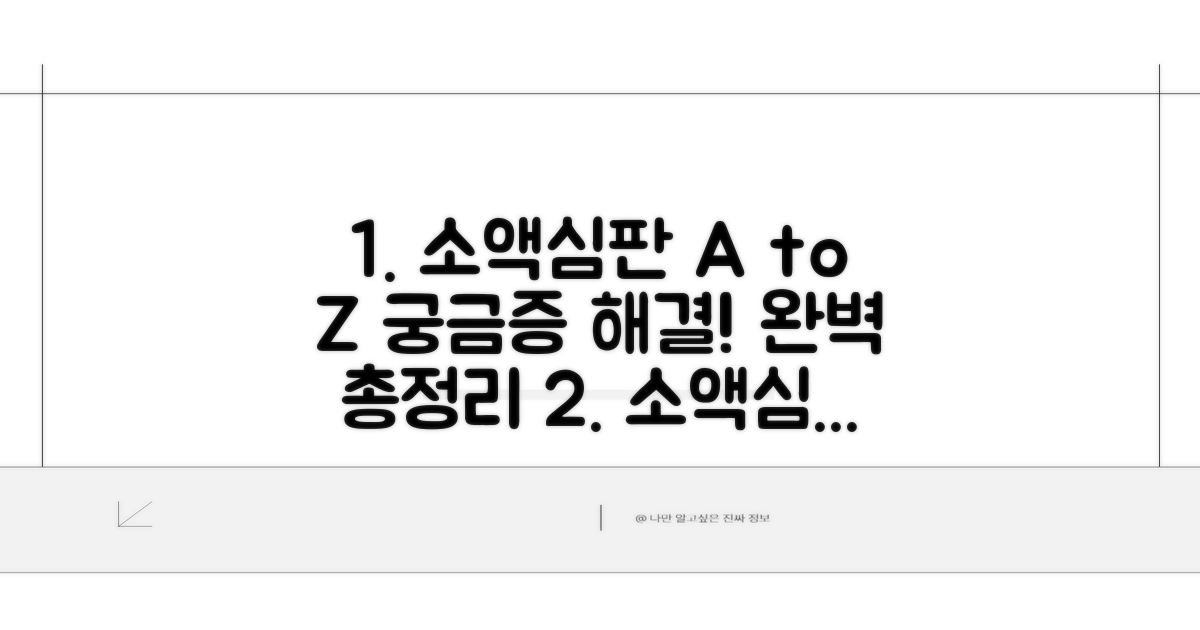 소액심판 갤러리 완벽 정보 총정리