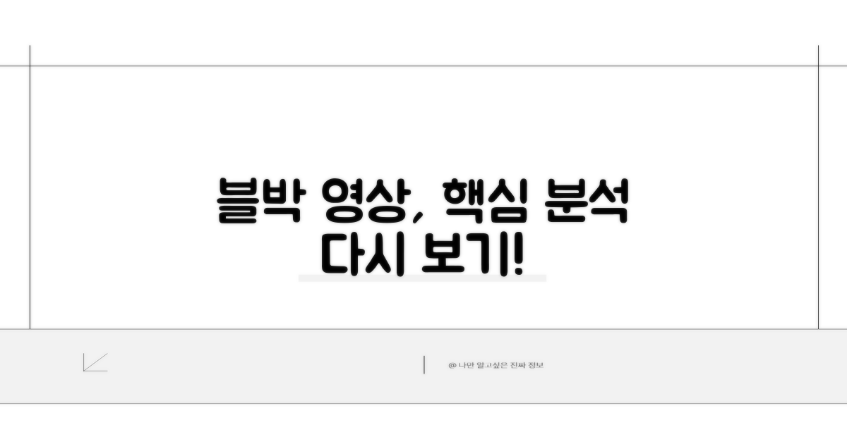 블랙박스 영상, 다시 보는 핵심 분석