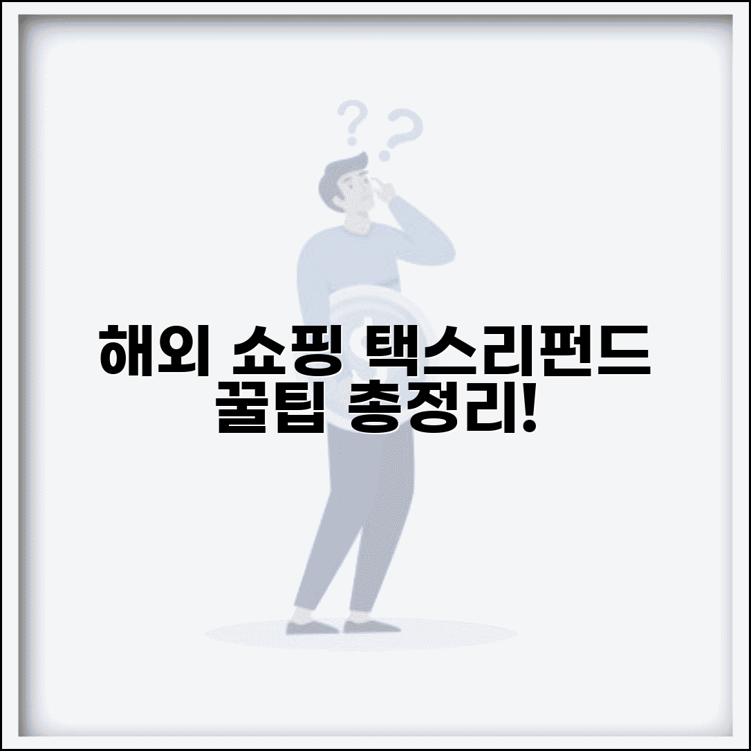 해외 쇼핑 택스리펀드 받는 방법 총정리