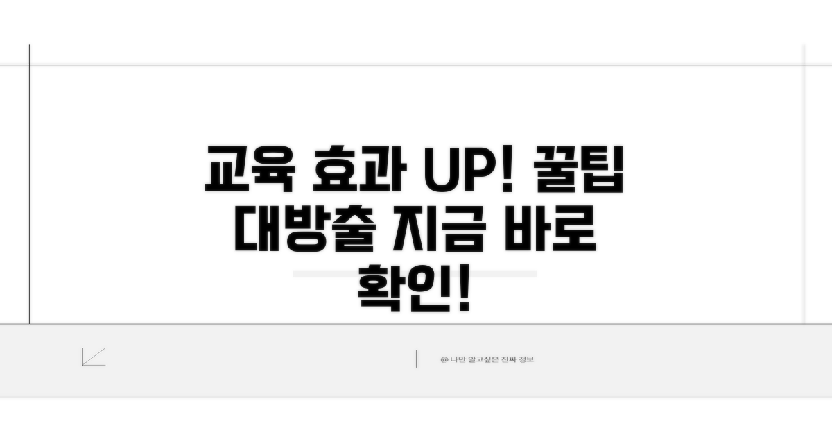 교육 효과 높이는 활용 꿀팁