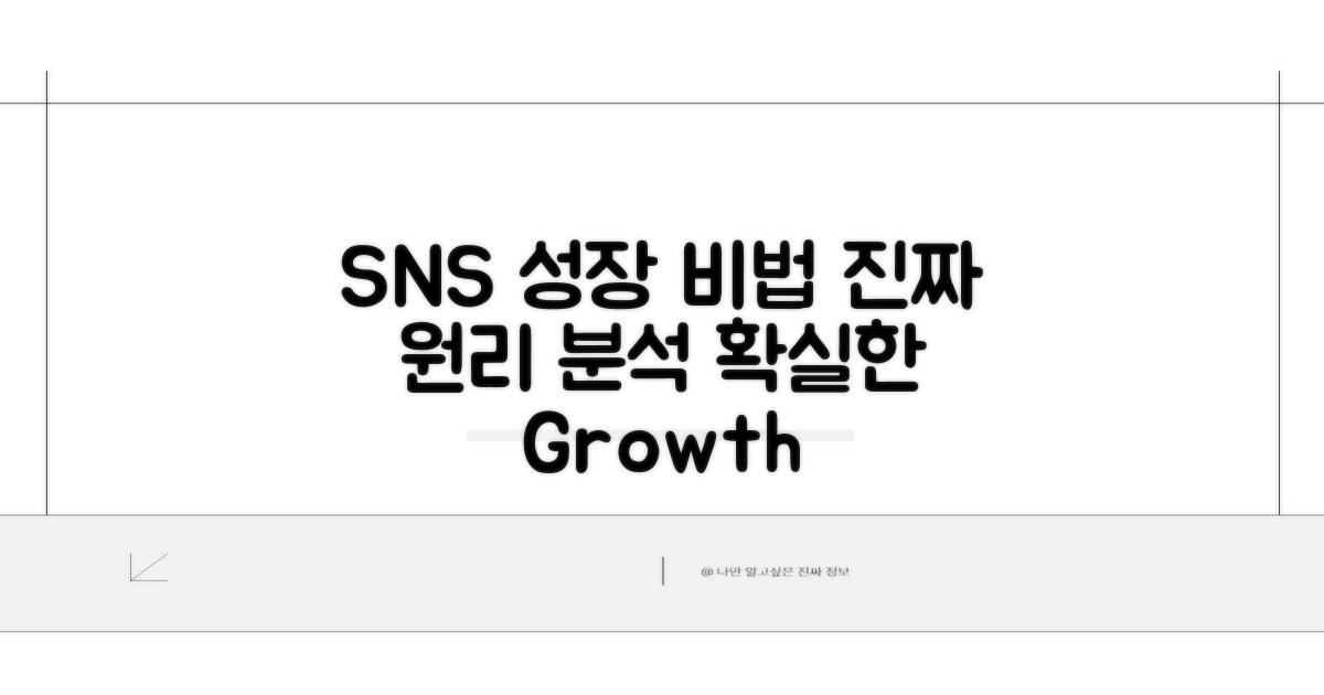 SNS 계정 성장 원리 파악하기
