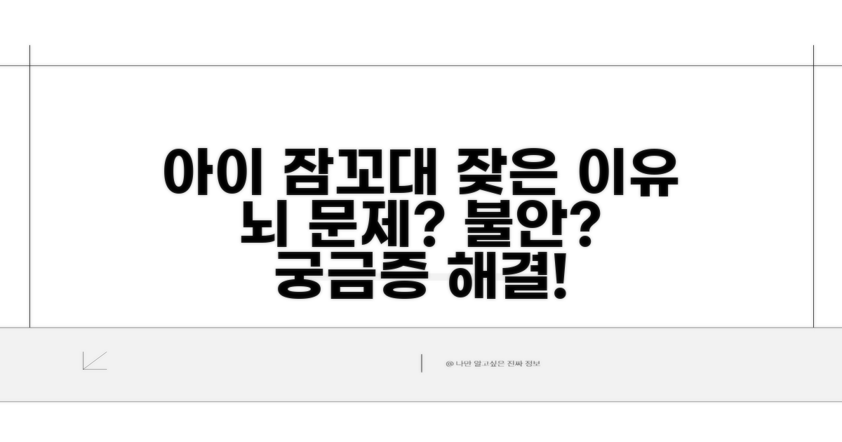 아이 잠꼬대 잦은 이유 뇌 문제일까