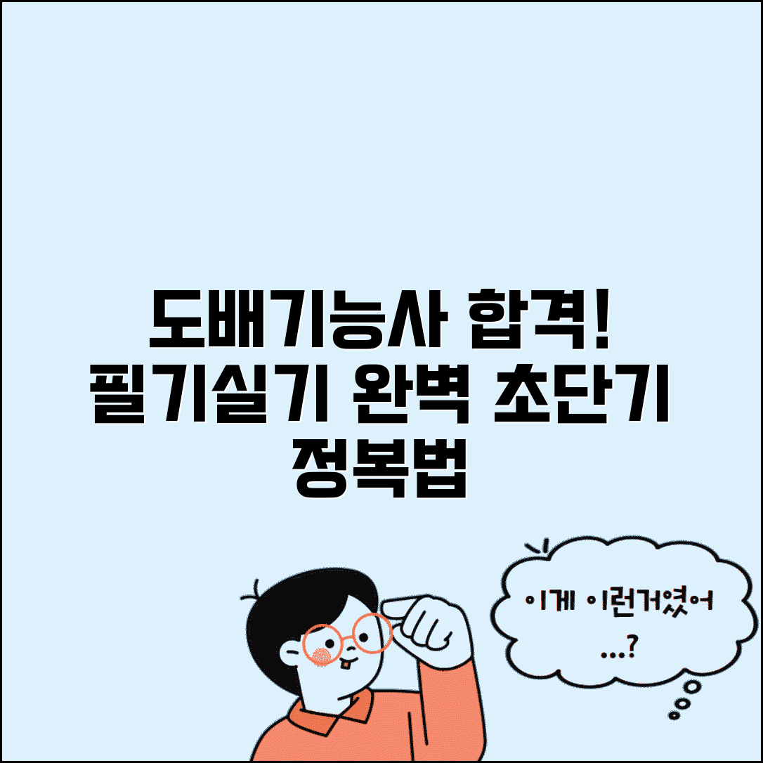도배기능사 합격 전략 필기 실기 학습 방법