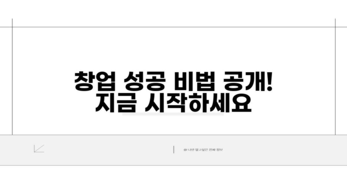 실무 적용 창업 성공 팁
