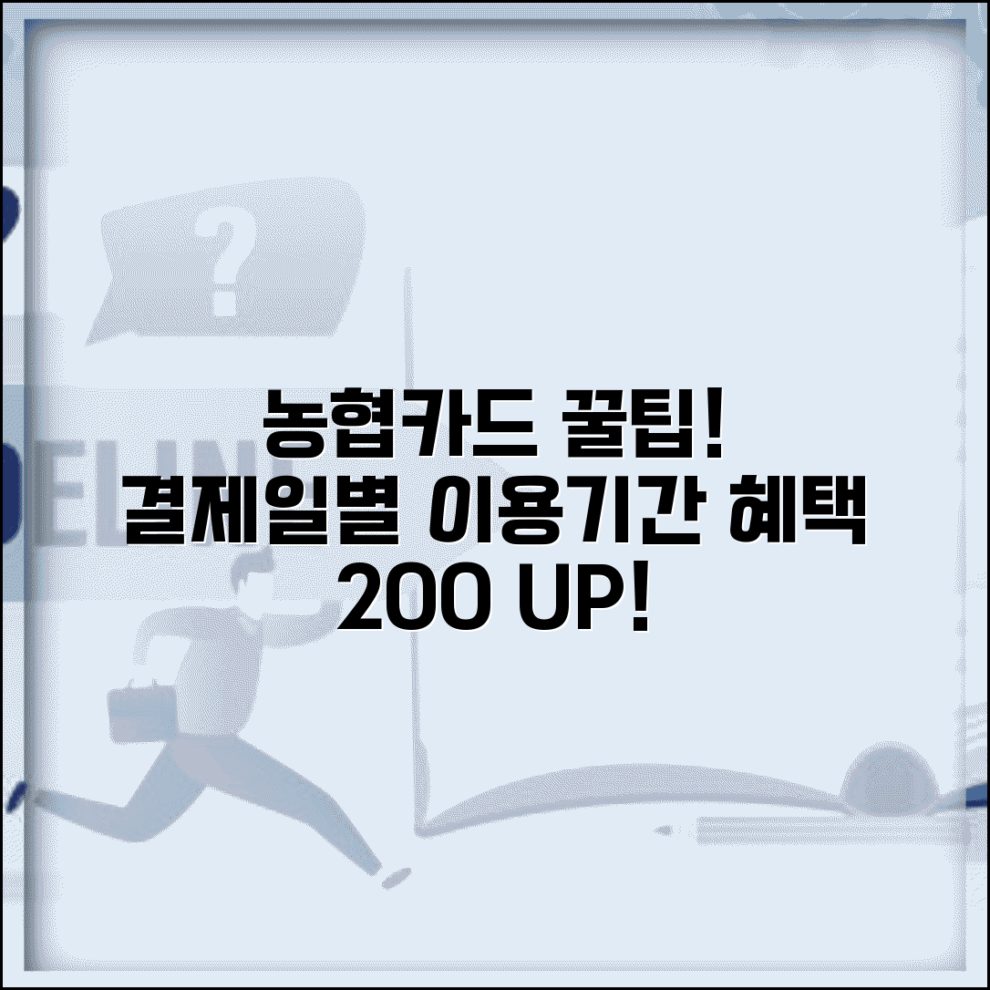 농협카드 결제일별 이용기간 가이드와 혜택 최대화 방법