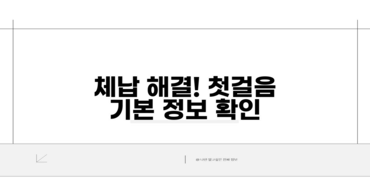 체납 해결 첫걸음: 기본 정보 확인