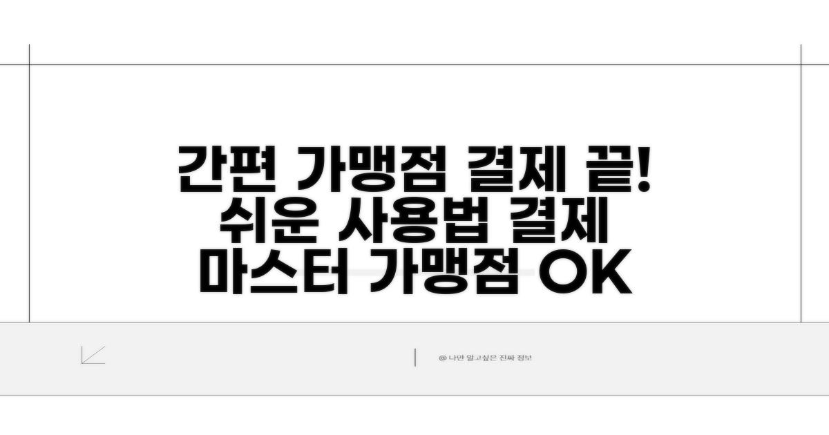 가맹점 확인부터 결제까지 쉬운 사용법