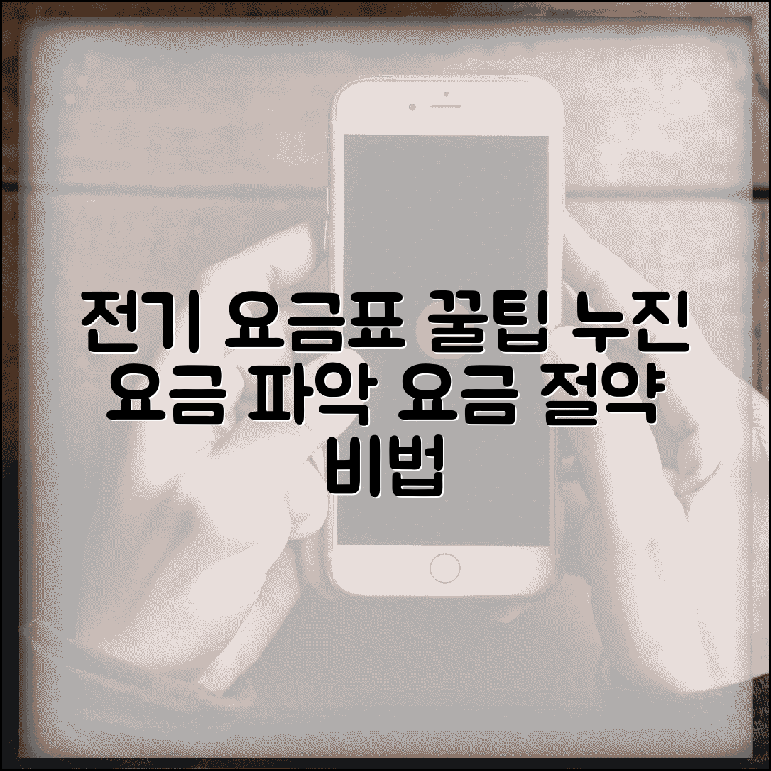 전기요금표 사용량별 단가 | 전기세 누진 요금표, 올바른 사용량 파악 및 요금 절약 꿀팁
