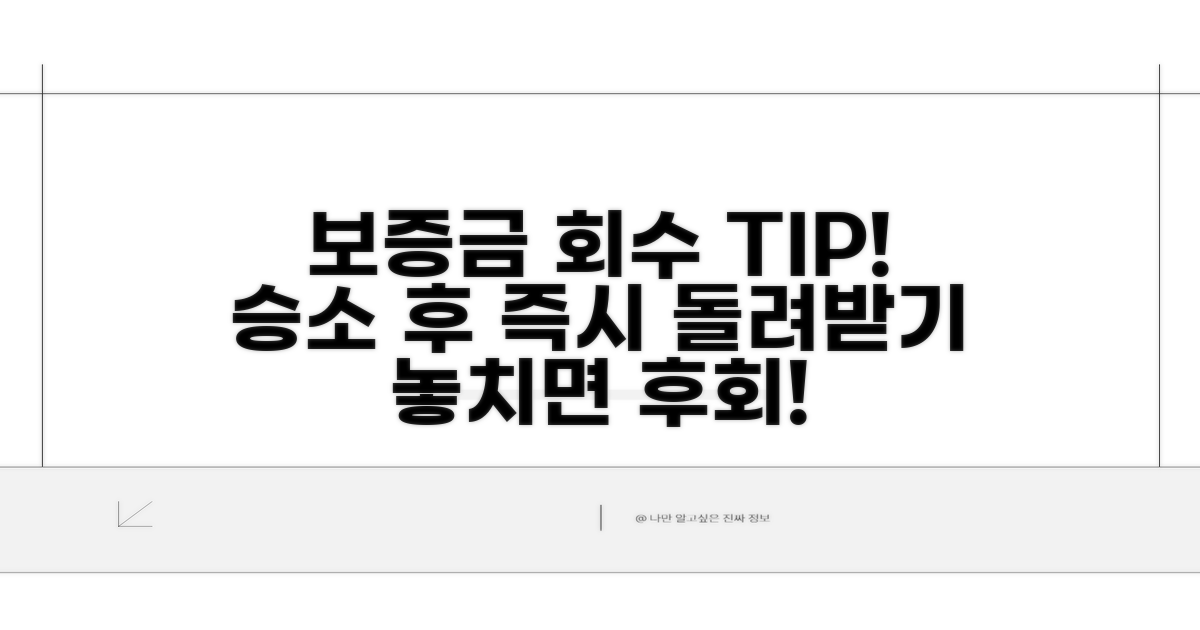 승소 후 보증금 돌려받는 방법