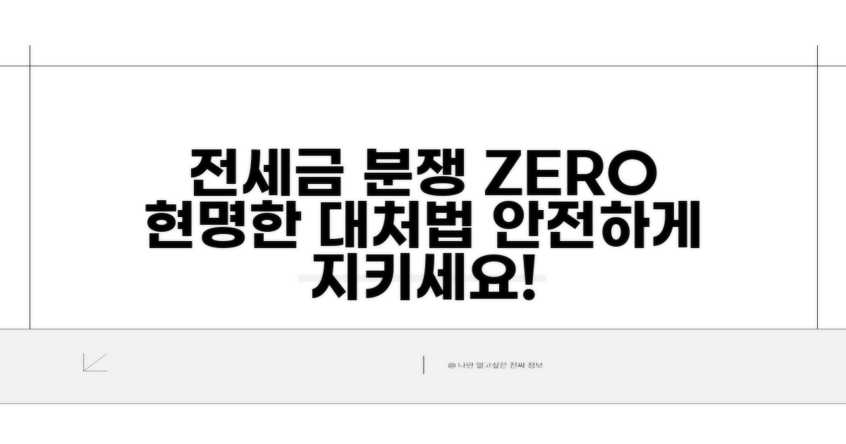 전세금 분쟁, 현명하게 대처하기