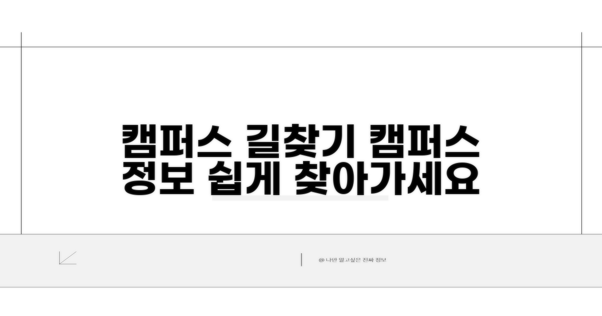 캠퍼스 정보와 찾아가는 길