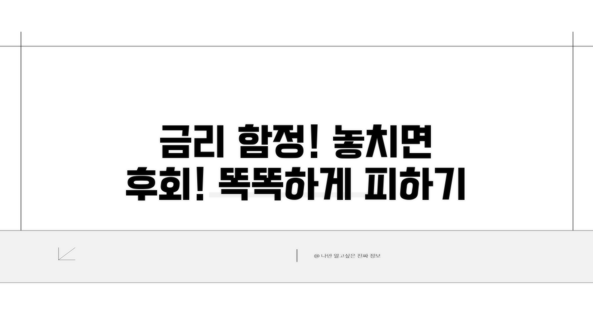 주의해야 할 금리 함정