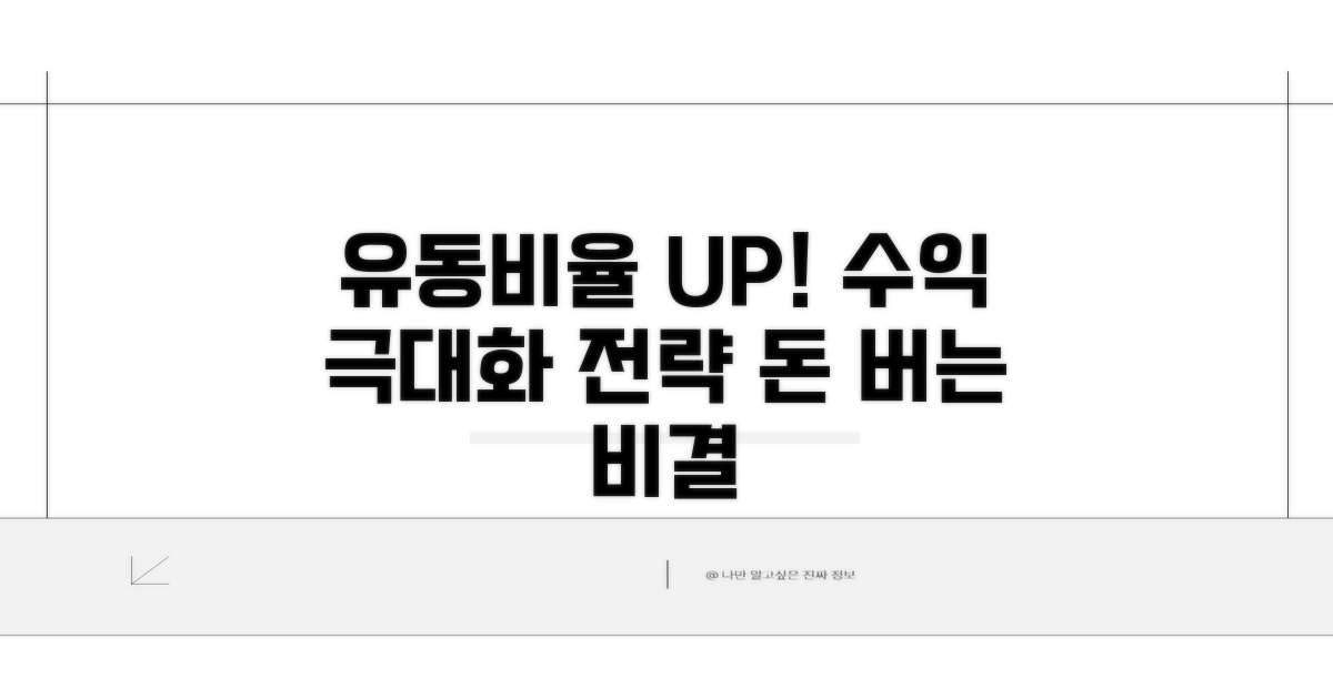 유동비율 활용 극대화 전략