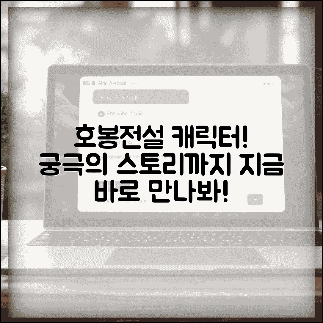 호봉전설 게임 캐릭터 | 온라인 게임 호봉전설 캐릭터와 스토리 소개