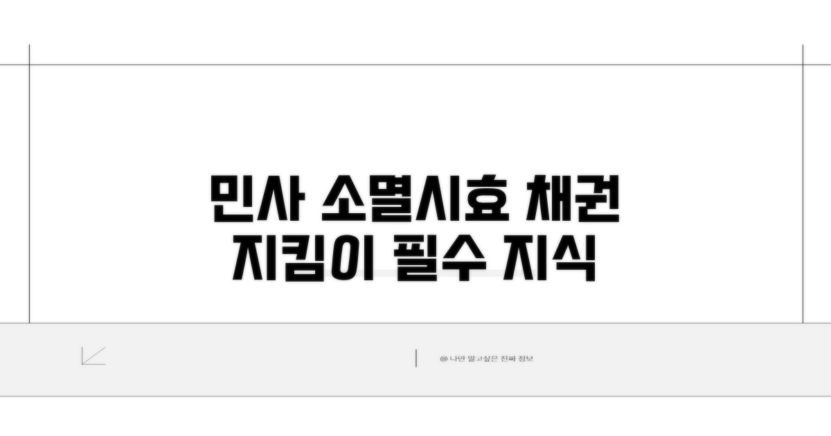 민사 소멸시효, 채권 보호를 위한 필수 지식