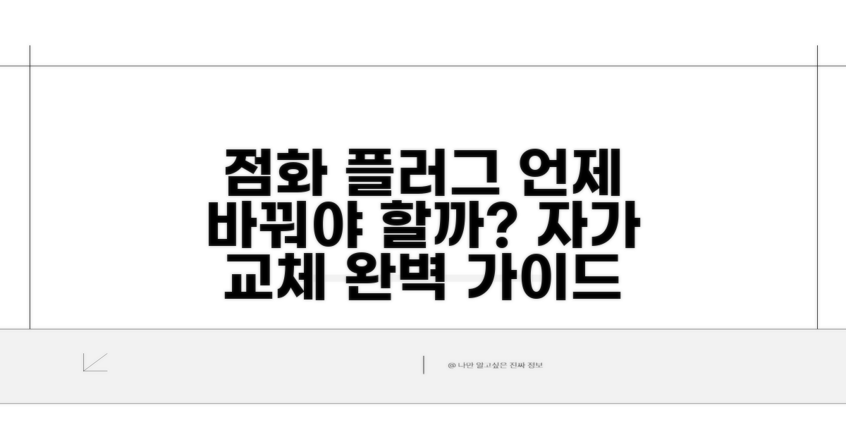 점화플러그 교체 시기 완벽 가이드
