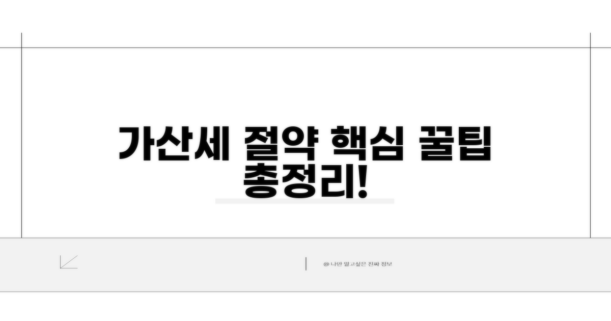 가산세 절약 꿀팁 총정리