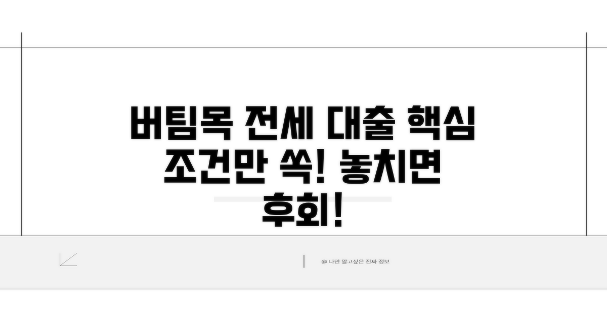 버팀목 전세자금대출 기본 조건