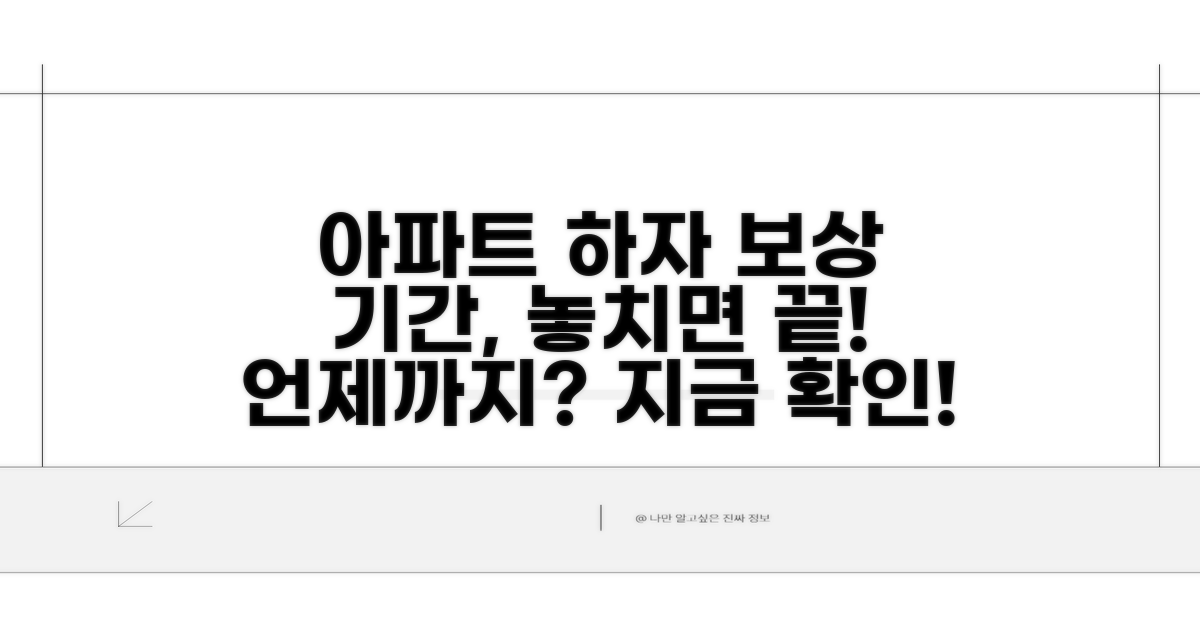 아파트 하자 보상 기간은 언제까지?