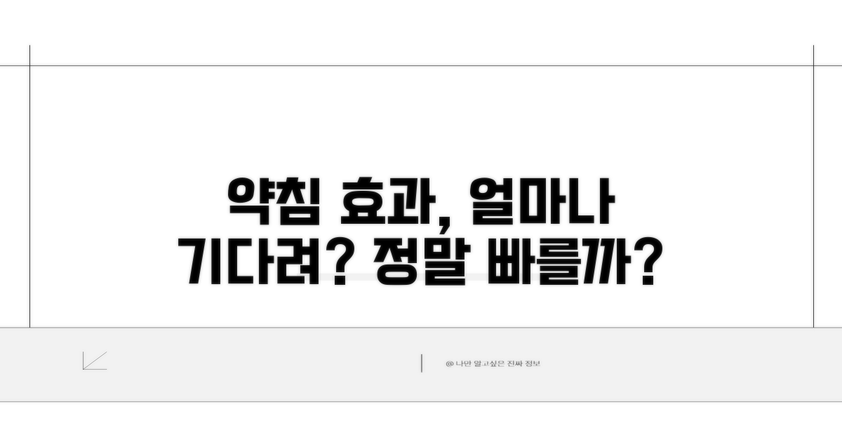 약침 효과, 얼마나 기다려야 할까요?