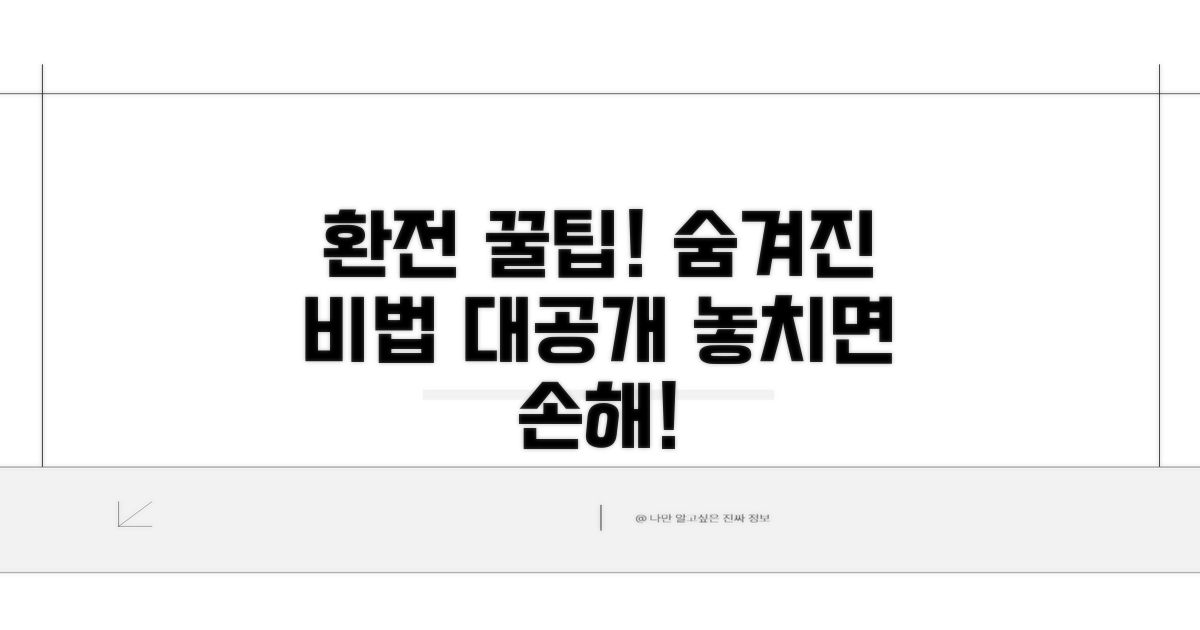 환전 고수 되기: 숨겨진 꿀팁과 주의사항