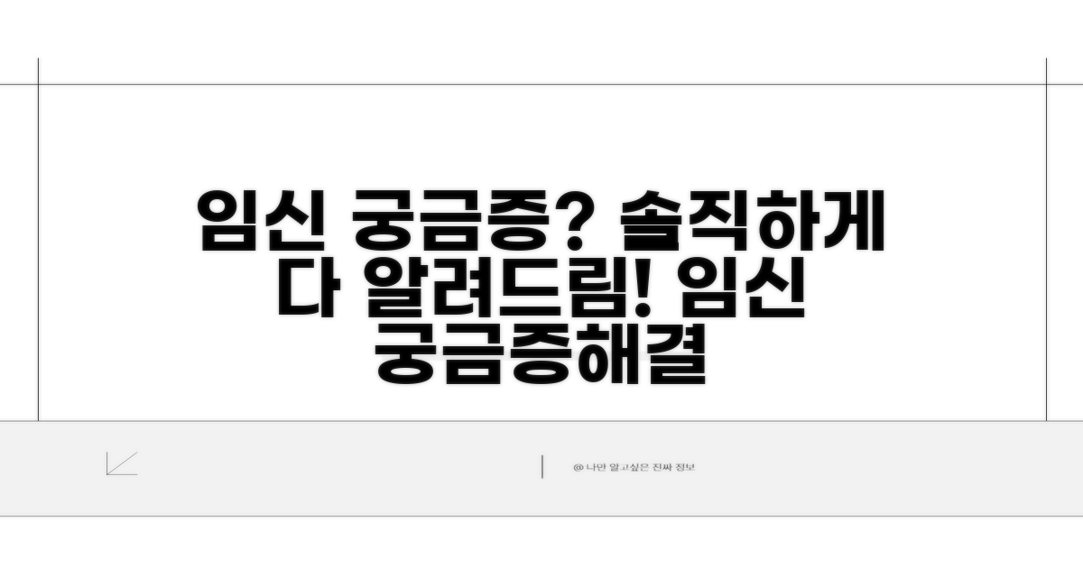 임신 관련 궁금증 해소