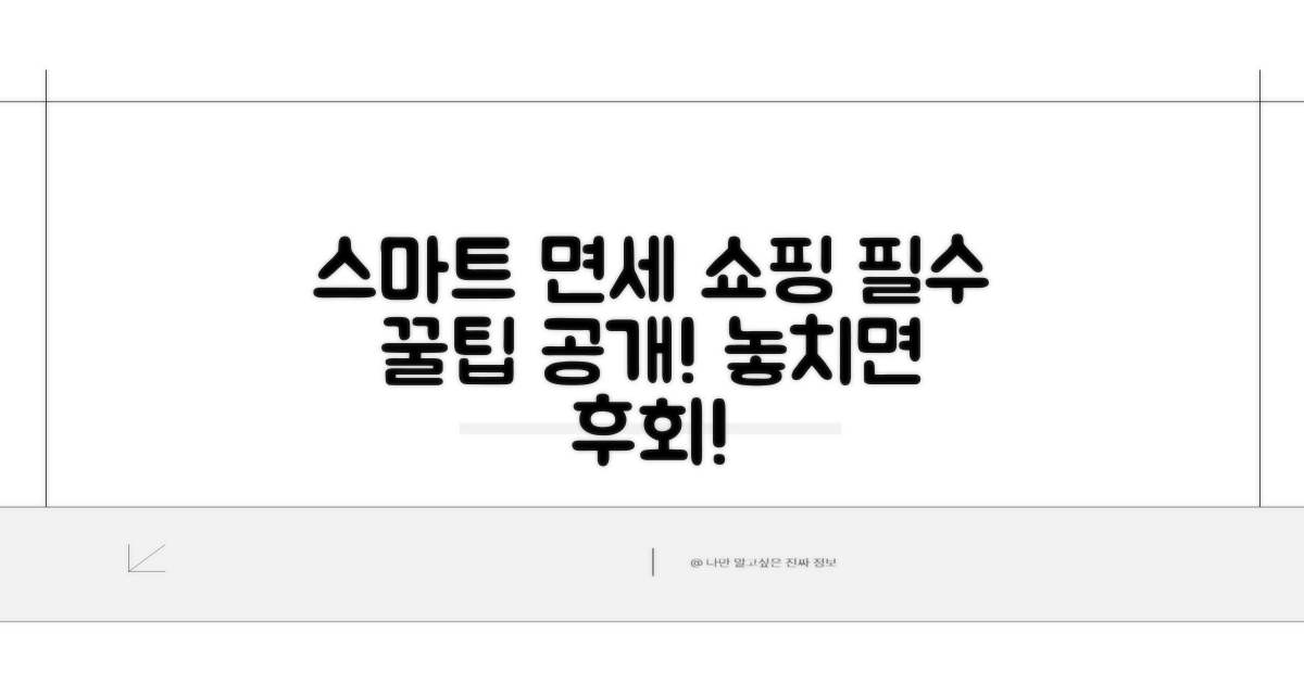 스마트한 면세점 쇼핑 활용법