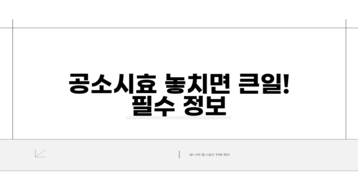 공소시효 관련 놓치면 안 될 것