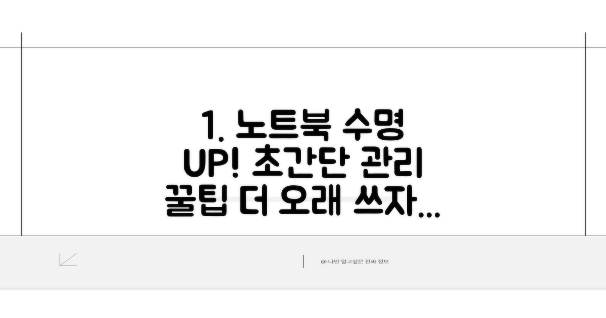 노트북 수명 늘리는 관리 꿀팁