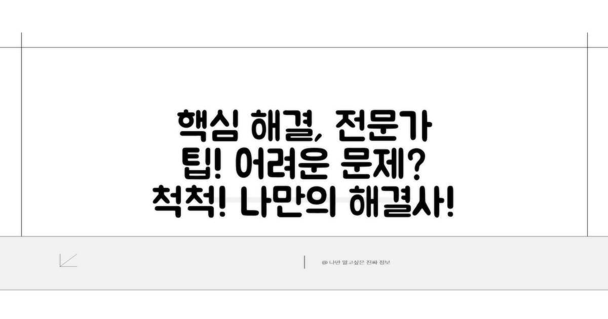 복잡한 문제, 전문가 도움받기