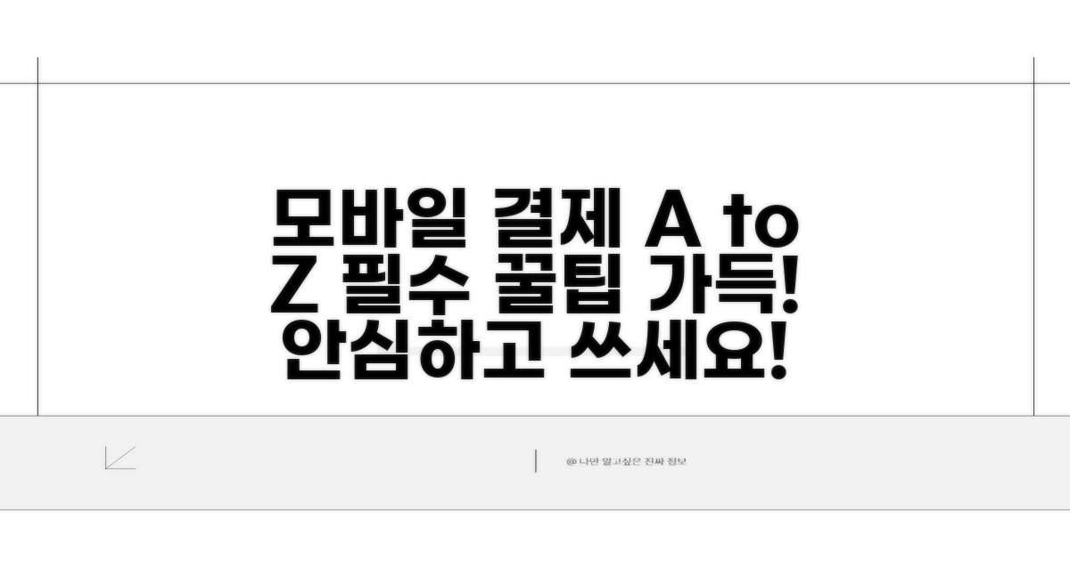 모바일 결제, 이것만은 꼭 알아두세요