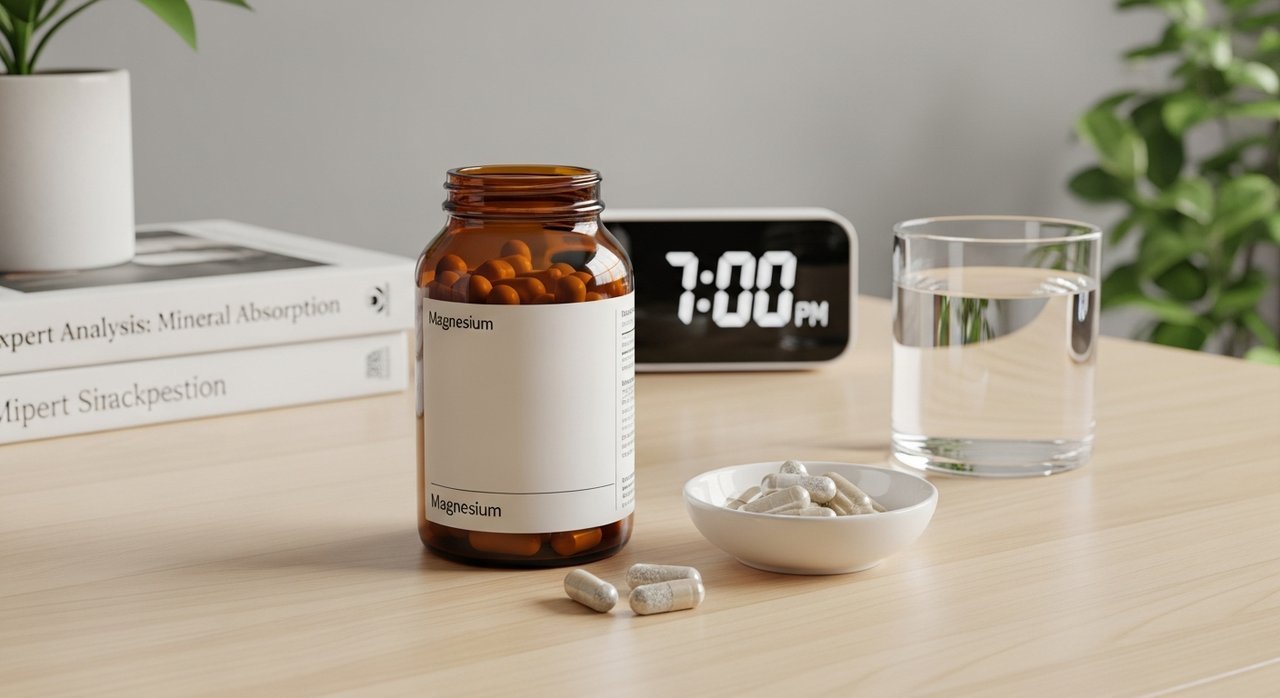 눈떨림 영양제 복용방법: 마그네슘 흡수율 높이는 섭취시간 + 추천제품 (전문가 분석)