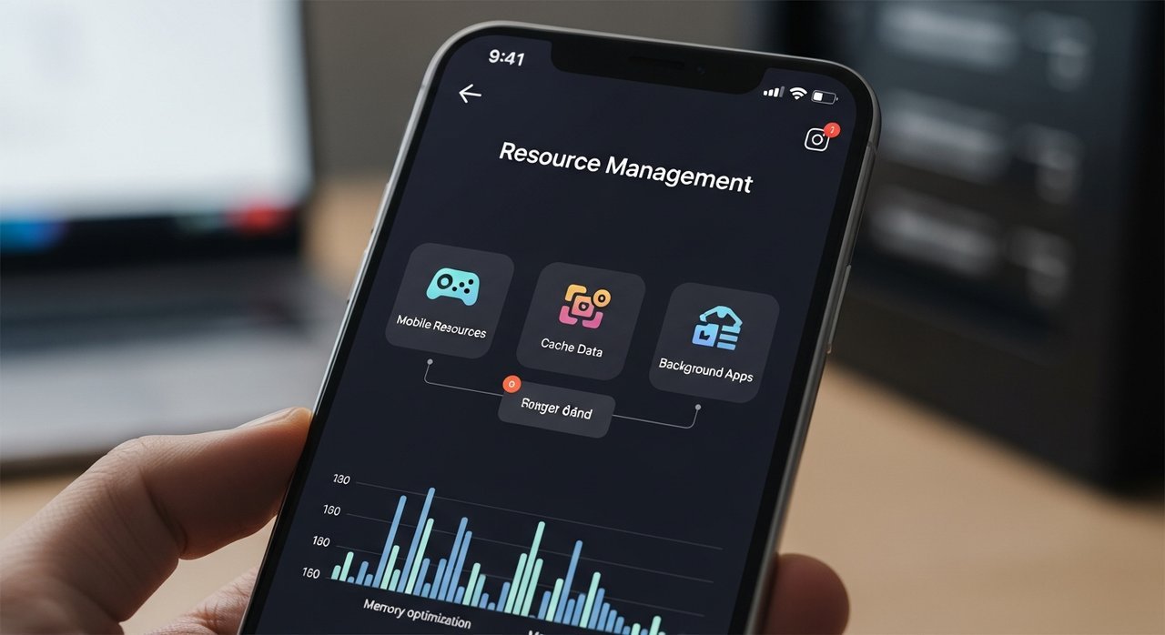 모바일게임 리소스 관리법: 캐시/백그라운드 앱 메모리 확보 꿀팁