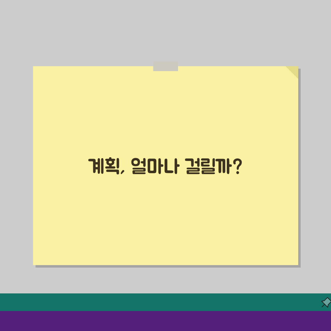 플래너 작성 시간 얼마나 소요? 계획 세우는 시간과 방법 5가지