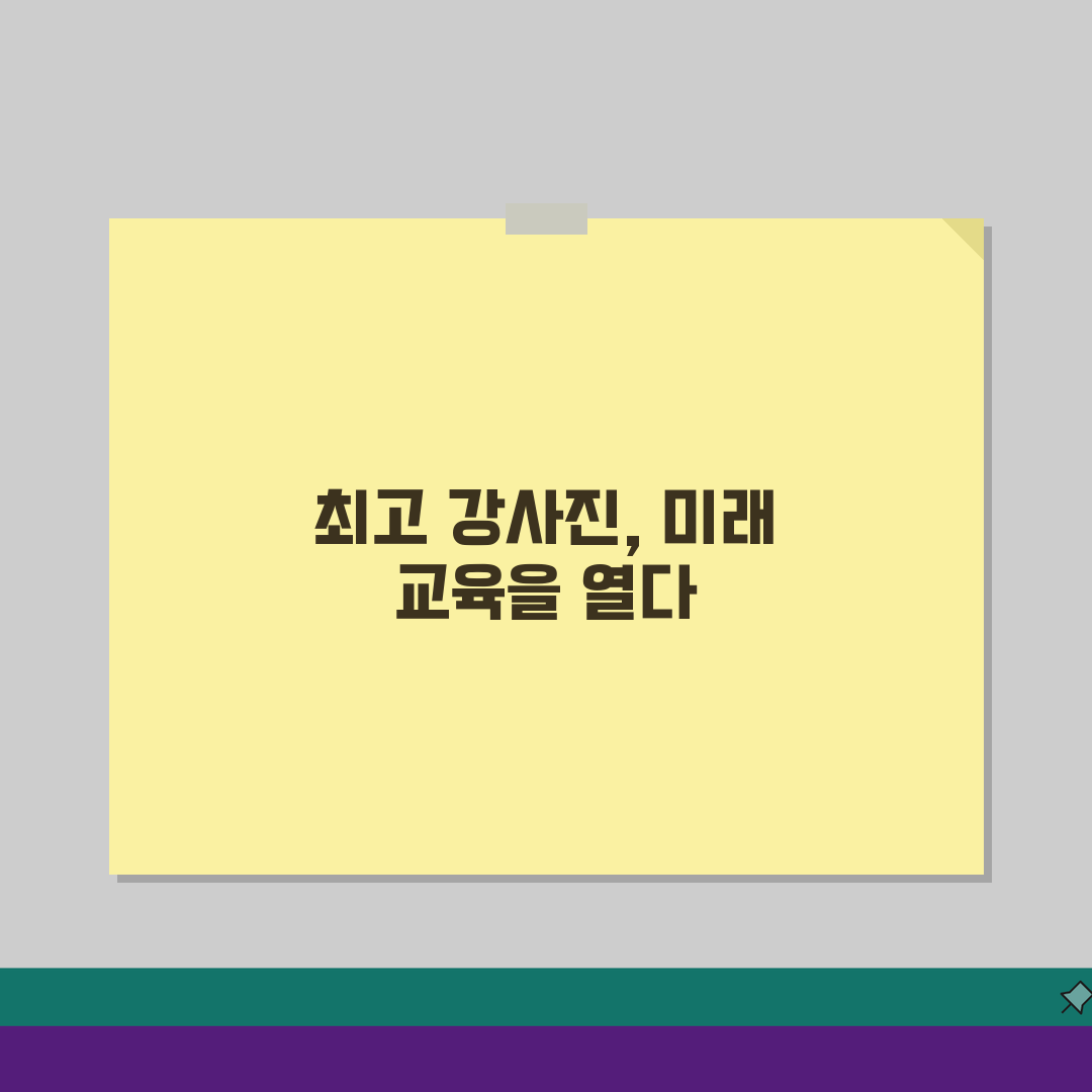 폴리어학원 마포캠퍼스 강사진: 원어민 전문강사 프로필과 수업특징 5가지